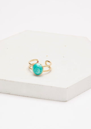 Enamel Bonbon Rings